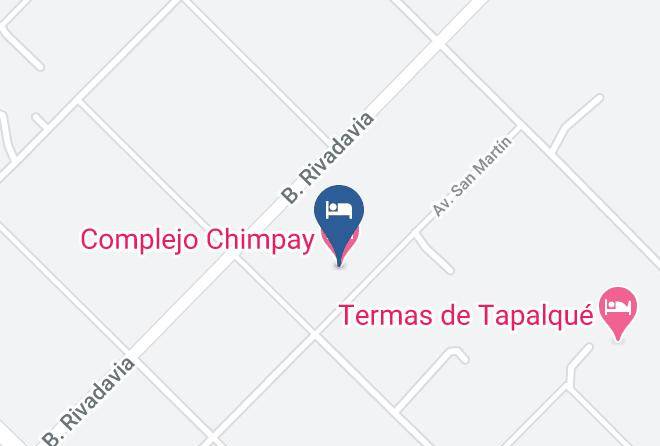 Tapalque - Complejo Chimpay Maps
