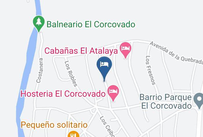 Calamuchita Department - Complejo Cielo Azul Maps