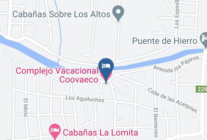 Calamuchita Department - Complejo Vacacional Coovaeco Maps