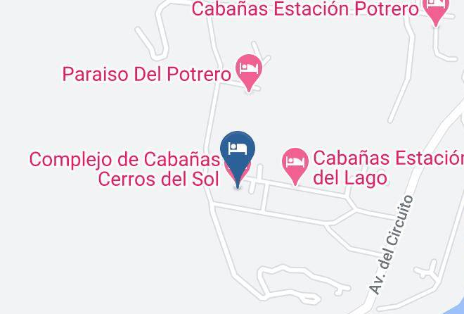 La Capital San Luis - Complejo De Cabanas Cerros Del Sol Maps