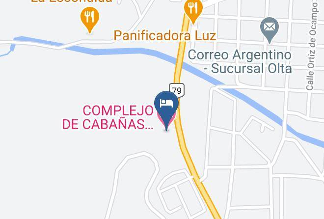 General Belgrano - Complejo De Cabanas Flores Azules Maps