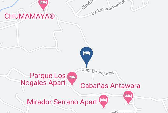 Santa Rosa Dellara - Complejo De Cabanas Inti Huasi Maps