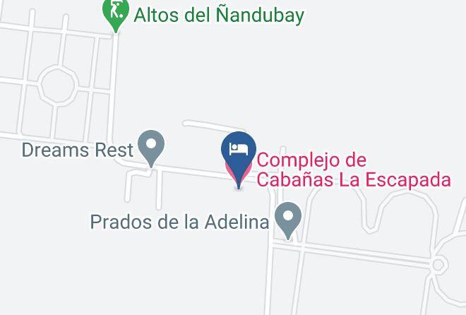 Gualeguaychu - Complejo De Cabanas La Escapada Maps