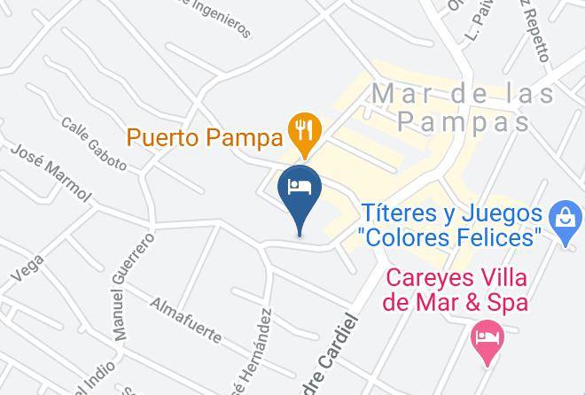 Villa Gesell - Complejo De Cabanas Tunquelen Maps
