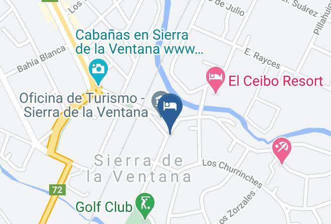 Tornquist - Complejo De Hotel Y Cabanas Silver Golf Maps