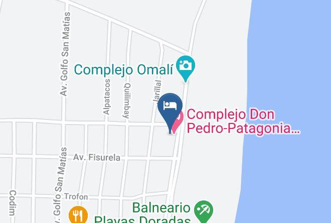 San Antonio Oeste - Complejo Departamentos Bepe Maps