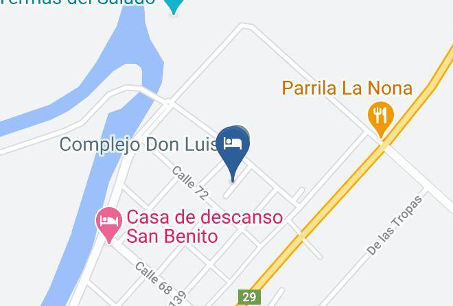 General Belgrano - Complejo Don Luis Maps