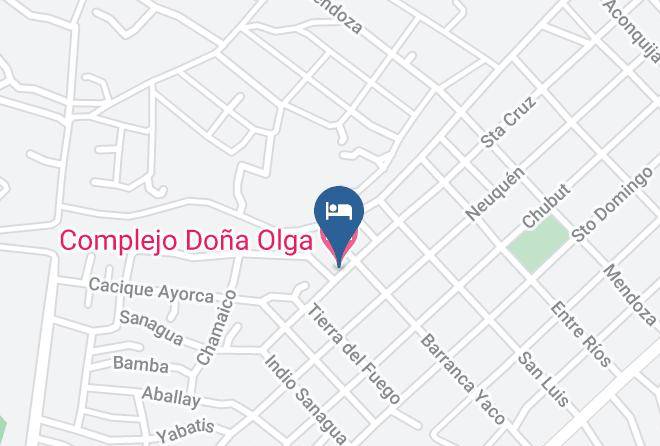 La Rioja - Complejo Dona Olga Maps