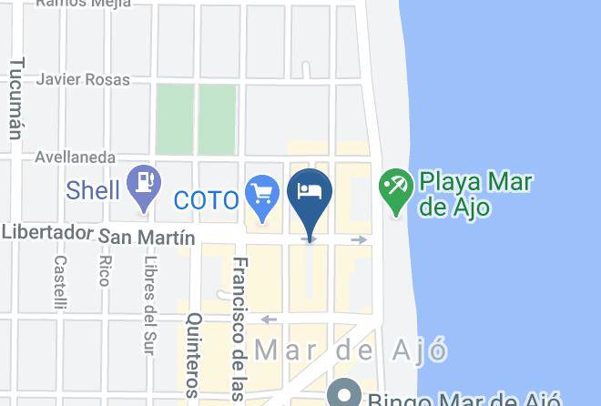 Mar Del Tuyu - Complejo Dorin's Maps