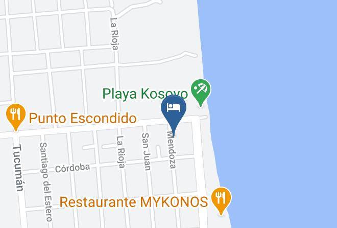 Mar Del Tuyu - Complejo El Aljibe Maps