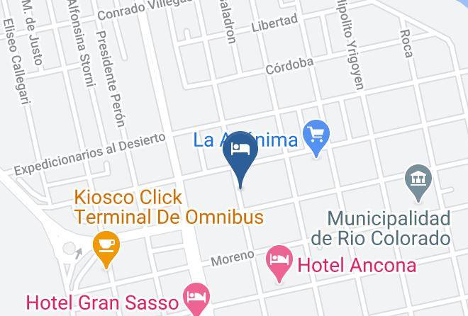 Pichi Mahuida - Complejo El Angel Maps