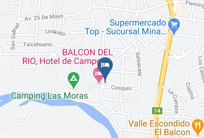 San Alberto Department - Complejo El Cabanal Maps