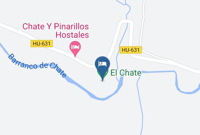 Huesca - Complejo El Chate Maps