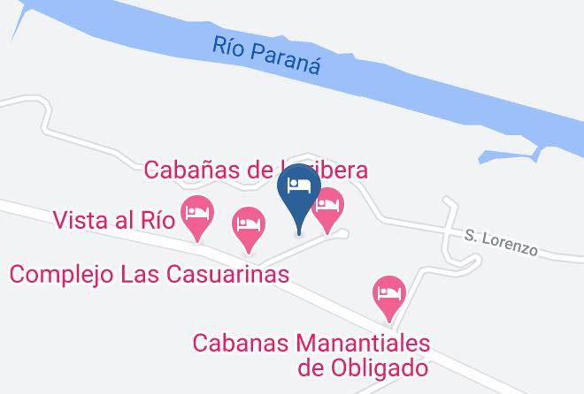 San Pedro - Complejo El Misionero Maps