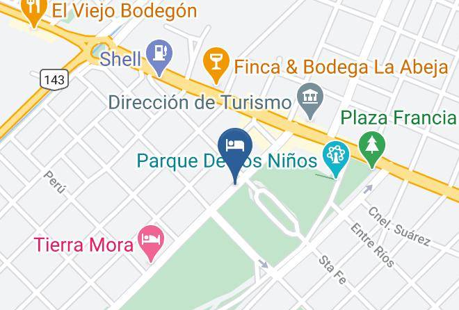 Complejo El Parque Map