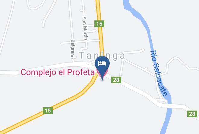 Pocho Department - Complejo El Profeta Maps
