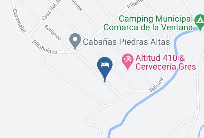 Tornquist - Complejo El Yanten Maps