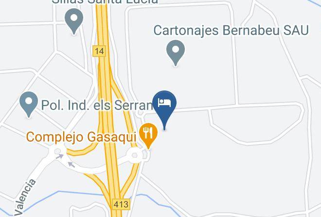 Valencia - Complejo Hotel Alvaris S L Maps