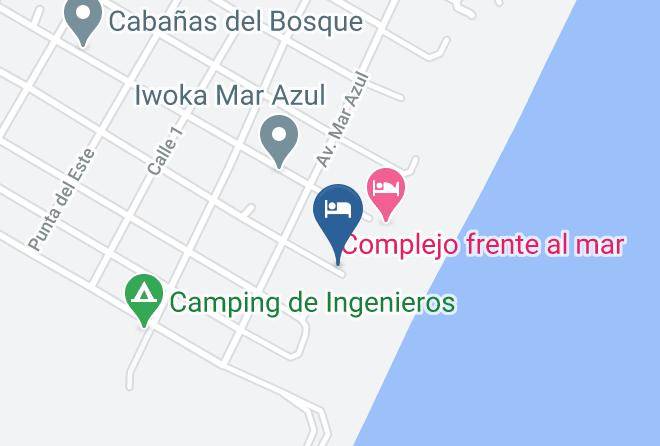 Villa Gesell - Complejo Il Franco Maps