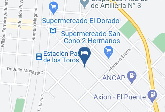 Paso De Los Toros - Complejo Isabelino Maps