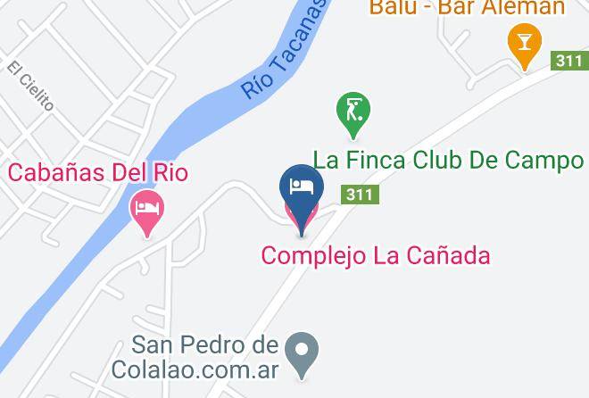 Trancas - Complejo La Canada Maps