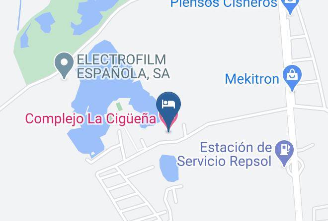 Complejo La Ciguena Map