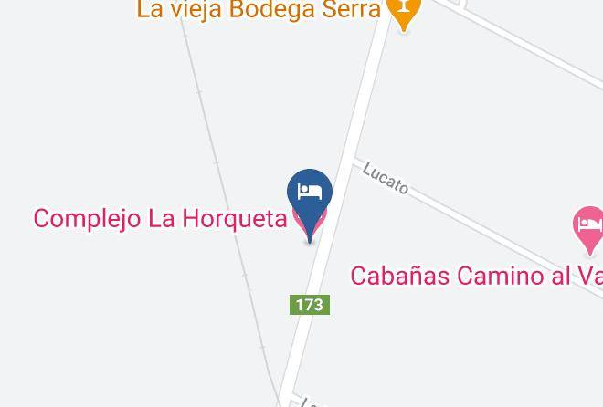 San Rafael - Complejo La Horqueta Maps