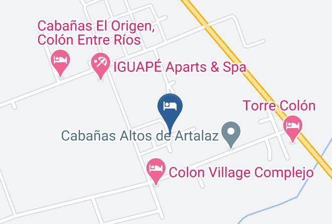 Colon - Complejo La Matera Maps