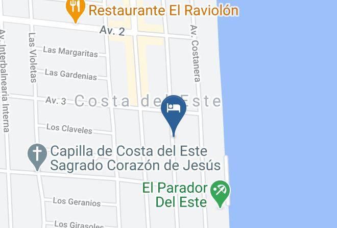 Mar Del Tuyu - Complejo La Pausa Maps