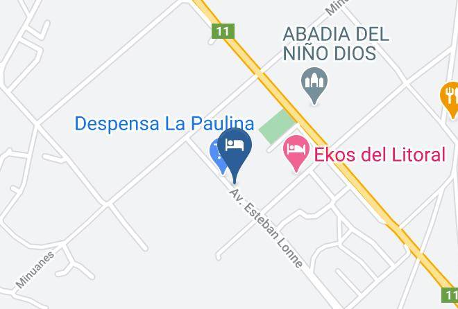 Victoria - Complejo La Vuelta Maps