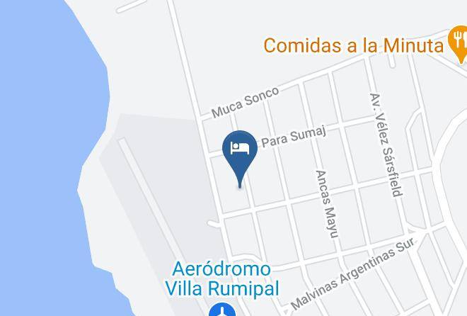 Calamuchita Department - Complejo Lago Serrano Maps
