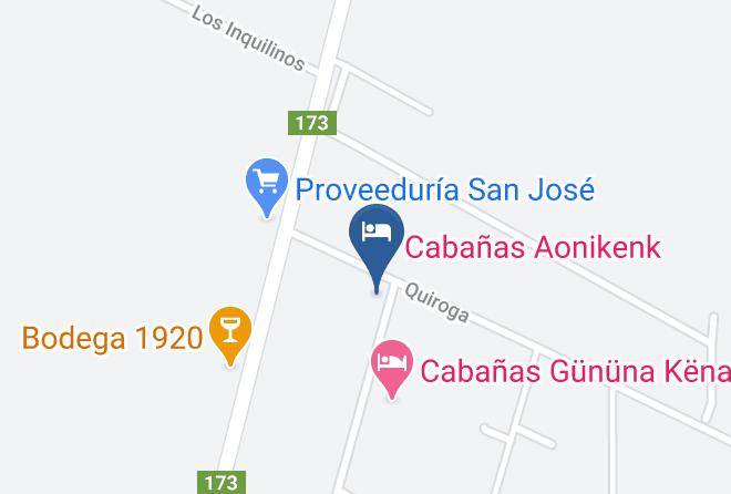 San Rafael - Complejo Las Cortaderas Maps