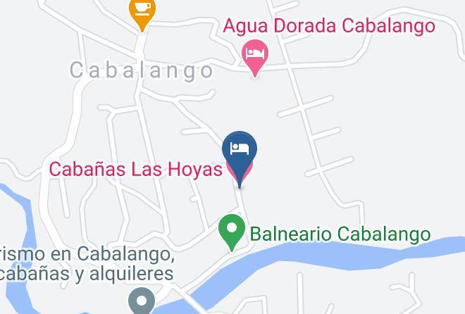 Punilla Department - Cabanas Las Hoyas Maps
