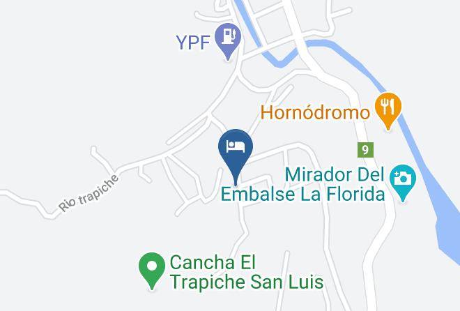 Coronel Pringles Department - Complejo Las Pircas Maps