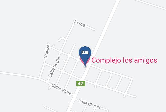 Gualeguaychu - Complejo Los Amigos Maps