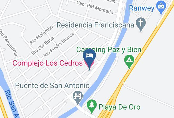 Punilla Department - Complejo Los Cedros Maps