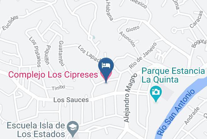 Santa Maria Department - Complejo Los Cipreses Maps