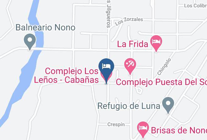 San Alberto Department - Complejo Los Lenos Cabanas Maps