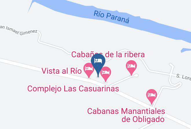 San Pedro - Complejo Los Troncos Maps