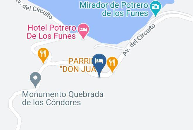 La Capital San Luis - Complejo Los Troncos Maps