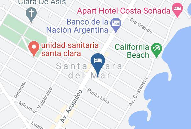 Mar Chiquita - Complejo Mar Abierto Maps