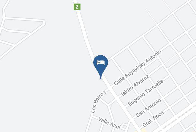 San Antonio Oeste - Complejo Marzoe Maps