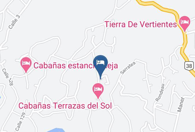 Punilla Department - Complejo Mi Sueno Maps