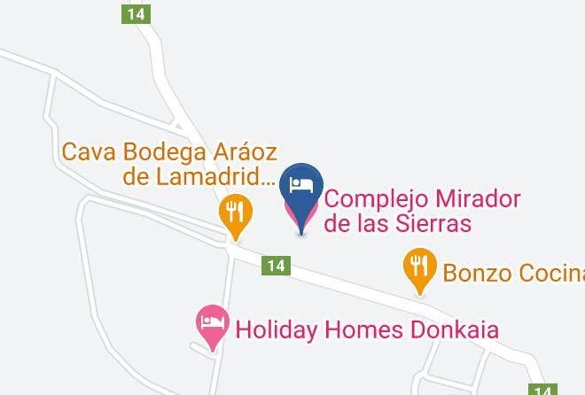 San Javier Department - Complejo Mirador De Las Sierras Maps