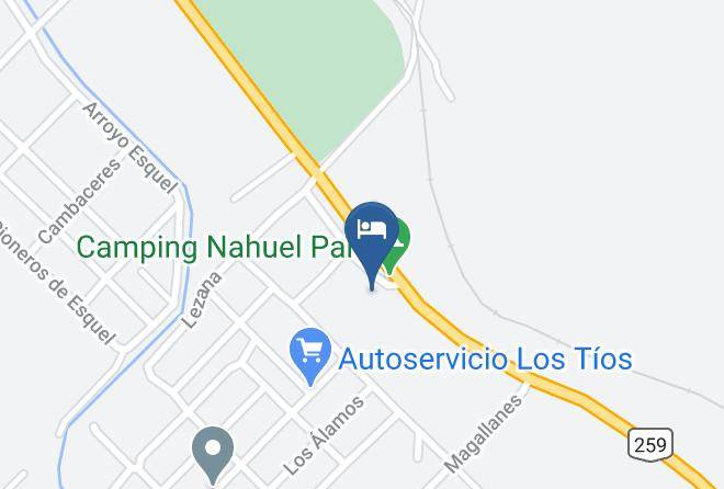 Futaleufu Department - Complejo Nahuel Pan Maps