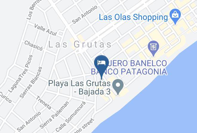 San Antonio Oeste - Complejo Paradise Maps