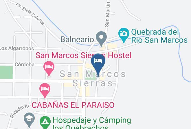 Punilla Department - Complejo Paseo Del Alfa Maps