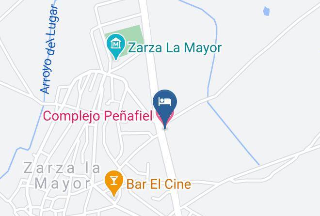 Caceres - Complejo Penafiel Maps