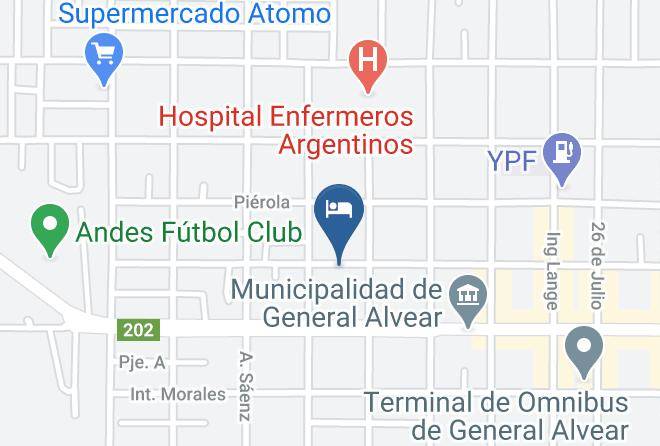 General Alvear - Complejo Privado Terra Maps