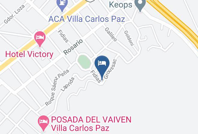 Santa Maria Department - Complejo Proa Al Sol Maps